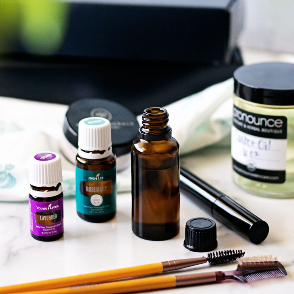 If you're over the maintenance and upkeep of fake lashes - it’s time you try an essential oil eyelash growth serum. Here’s how to make one with these four ingredients for natural eyelash growth.