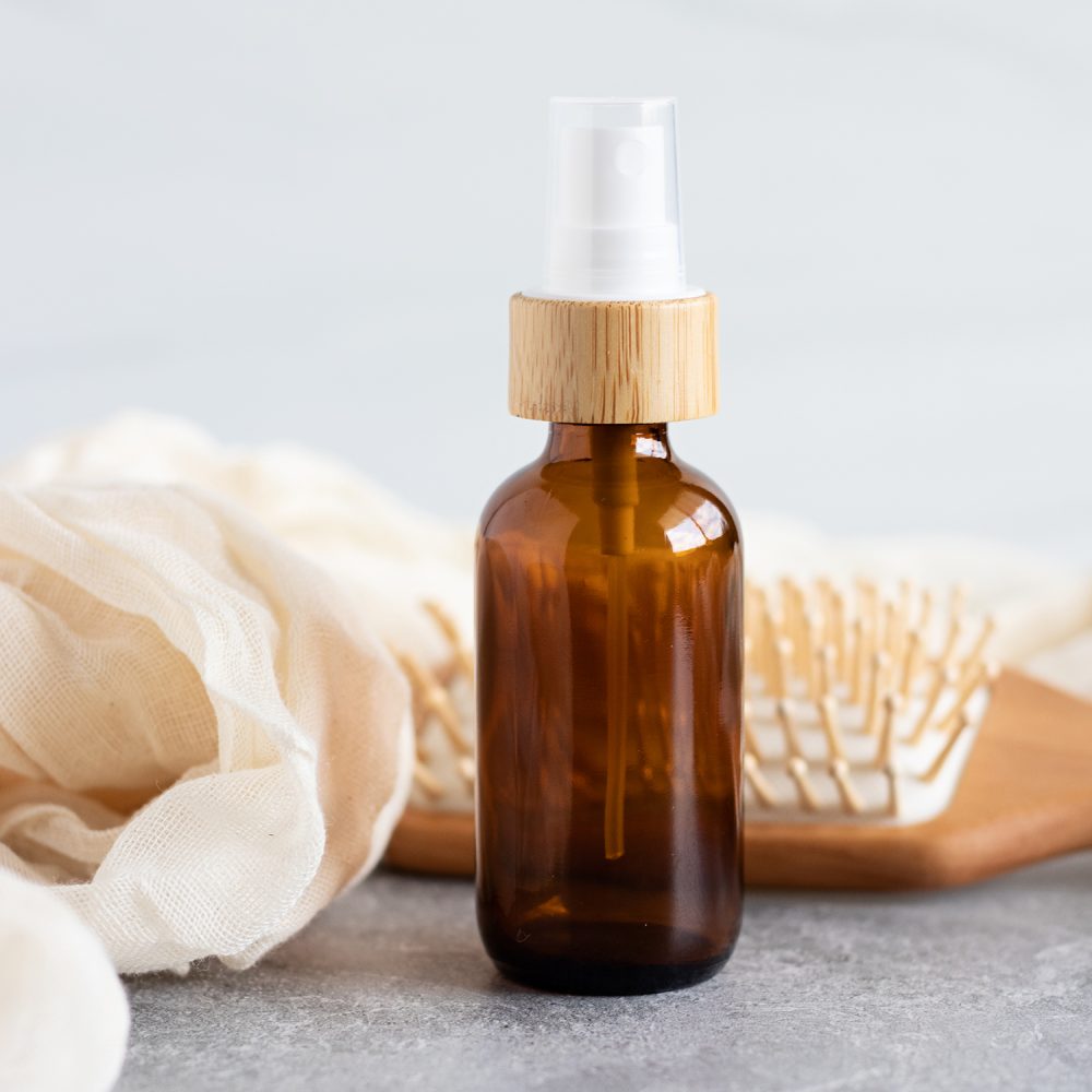 Easy-to-make DIY hair perfume mist made with the best smelling essential oils for hair.