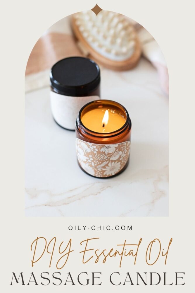 Now it’s your turn to create an essential oil massage candle to engage the senses as you pour the warm massage oil over your skin to smooth away stress.