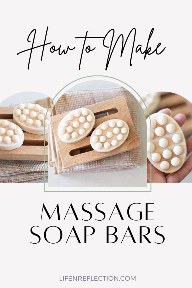This easy to make massage soap bar will leave you feeling relaxed and luxurious after every use!
