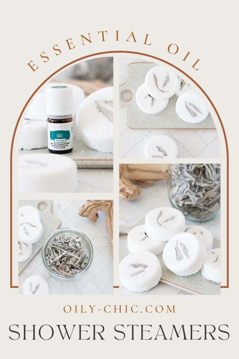 DIY Essential Oil Shower Steamers Aromatherapy