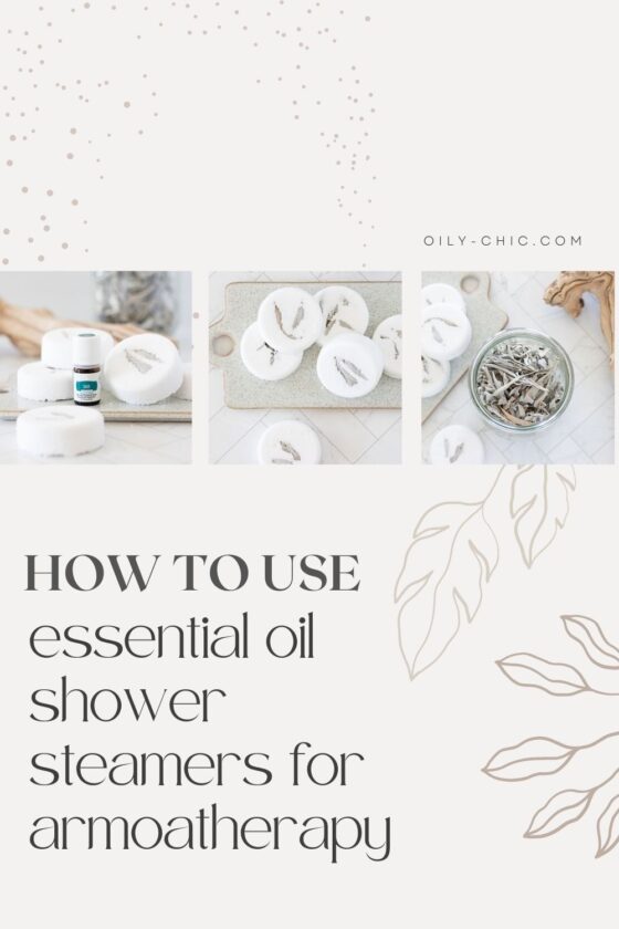 DIY Essential Oil Shower Steamers Aromatherapy