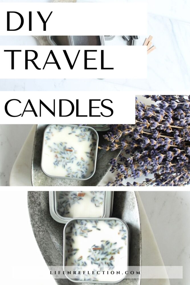 If you’ve ever wanted to take a candle with you but refrained because there just wasn’t enough space in your suitcase, consider packing a travel candle! 