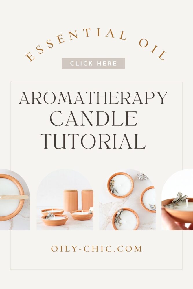 This essential oil candle tutorial teaches you how to make natural candles you can feel good about. You can skip the paraben, phthalates, lead, synthetics dyes, and other bad ingredients when you make DIY aromatherapy candles. 