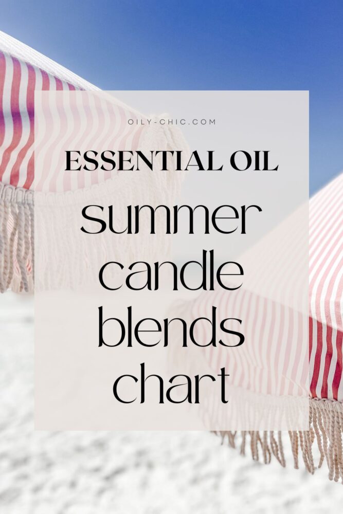 You’ll have endless summers with a dozen summer essential oil candle blends!