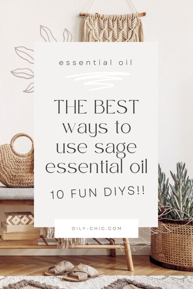 Honestly, there’s a lot to offer with sage essential oil and you’ll enjoy learning how to use sage in these ten creative sage uses!