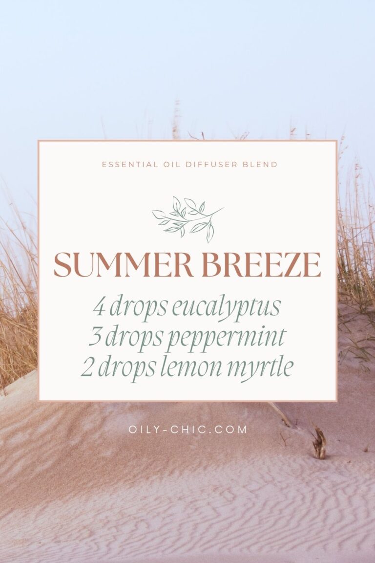 Lemon Essential Oil Diffuser Blends Chart