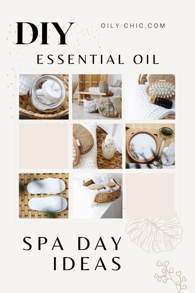 Lucky for us we can use essential oils to recreate a spa-like experience at home. From the ambiance to the spa treatments, it is easy to have a relaxing and luxurious spa at home with these spa ideas!