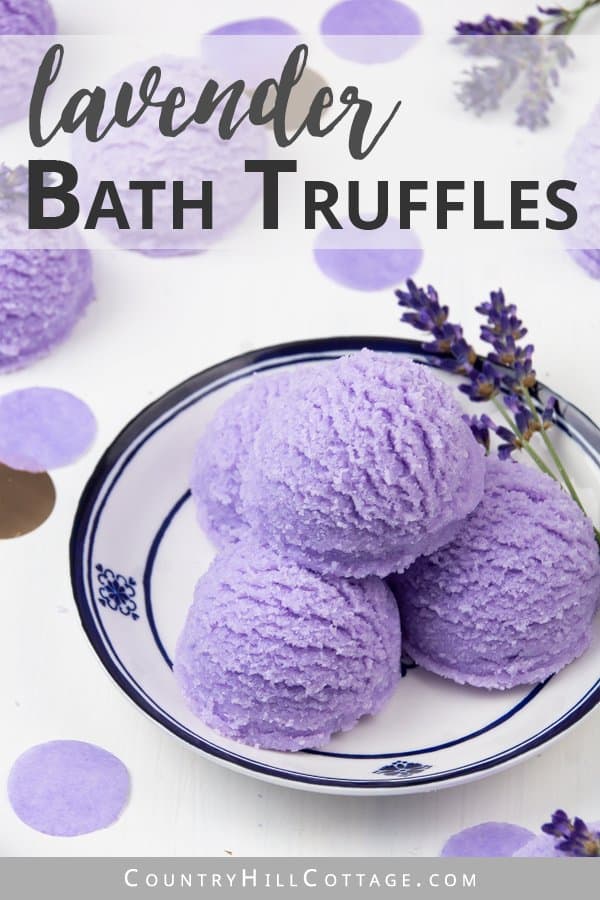 Pamper yourself with DIY lavender bubble bath bar scoops that turn bath time into a spa-like experience!
