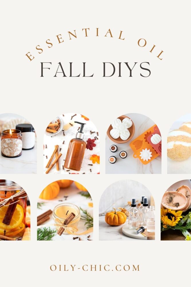 I’ve compiled a beautiful list of fall essential oil DIY projects in true fall fashion. Make these fun fall crafts for your home or as DIY fall gift ideas. Each is incredibly easy to make and has all the right components for the cozy season. 