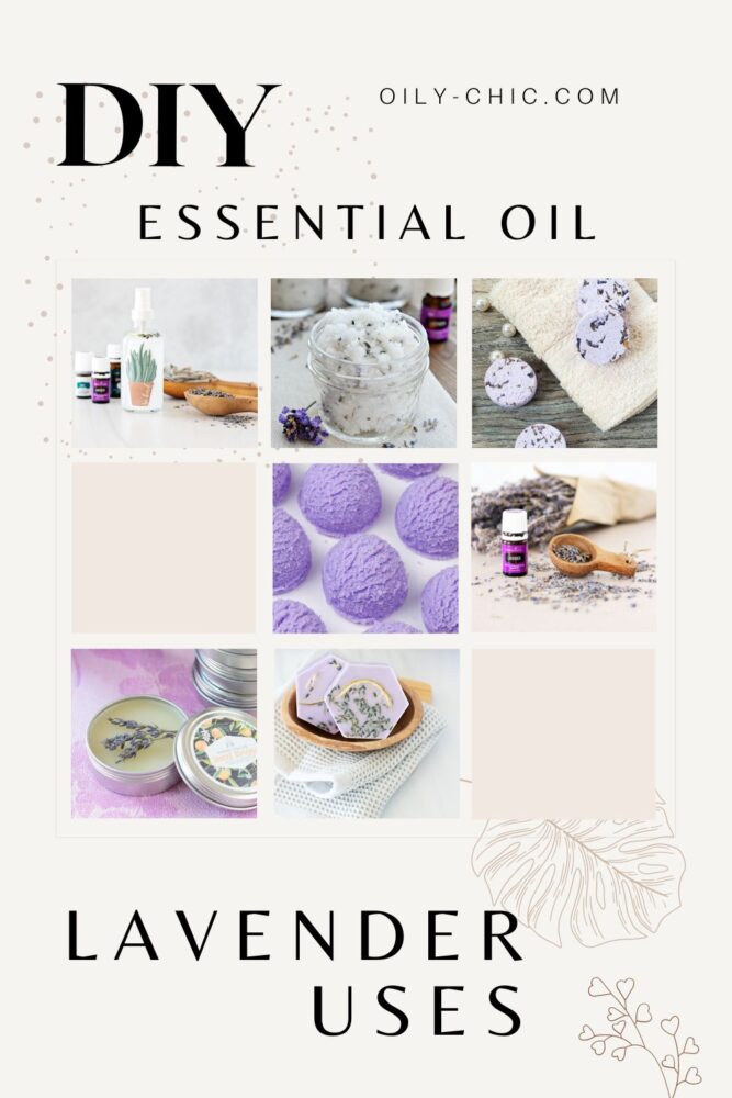 What is lavender essential oil used for? Lavender essential oil can be used in a variety of ways, but’s calming, fresh aroma has made it a classic for use in soaps, perfumes, bath, and baby products alike. Discover these lavender essential oil DIYs!