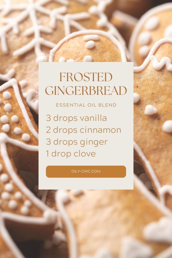 Add this to the diffuser in your kitchen or your homemade cleaning spray, and you’ll be ready to make frosted gingerbread houses - no matter how long it takes.