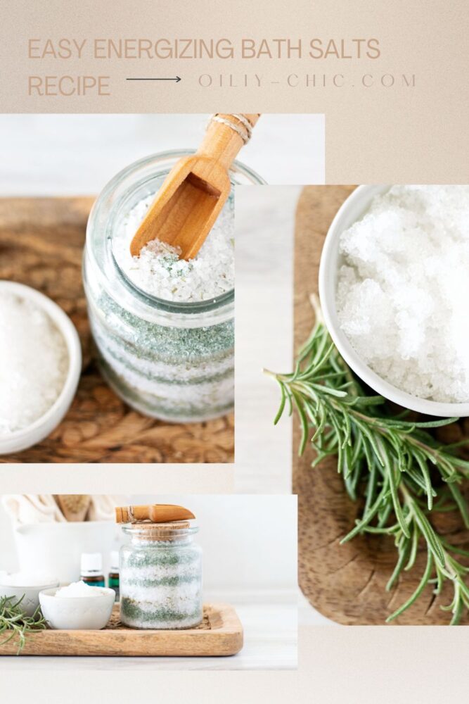 Most of us think of bath salts as relaxing and calming, but a bath soak can be energizing too! Here’s what you need to make an energizing bath salts recipe with essential oils.
