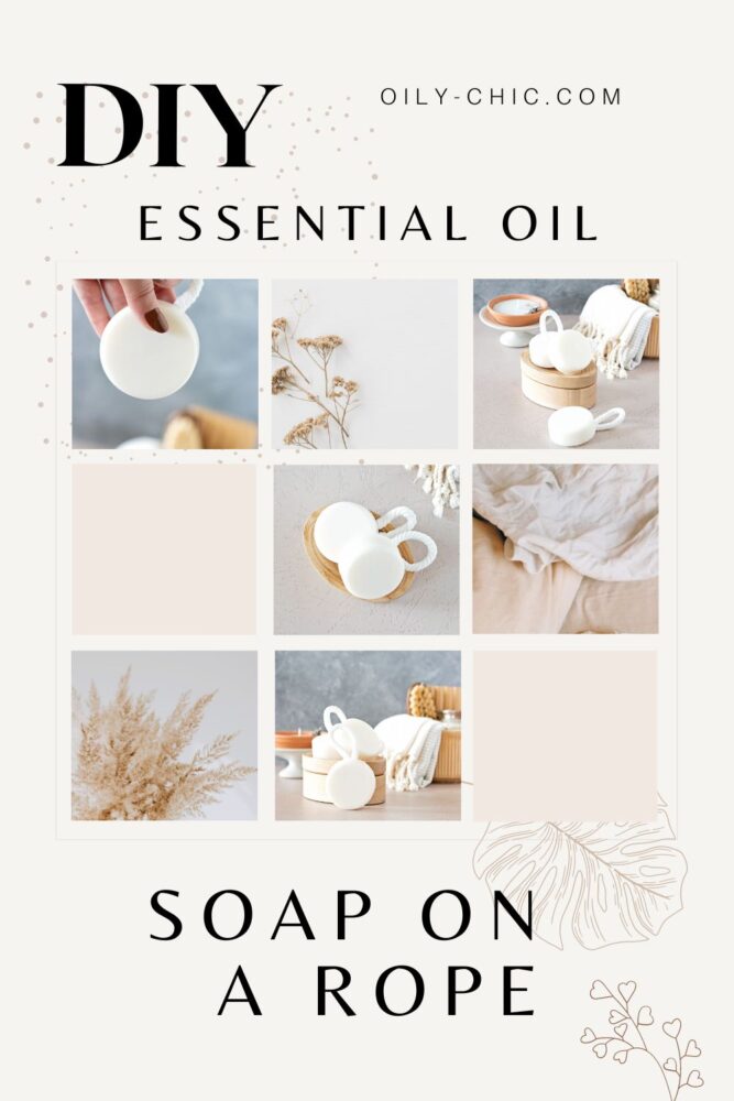 This DIY soap on a rope smells fantastic thanks to essential oils! Want to know how I make soap on rope? Here’s what you’ll need, how much essential oil to put in soap, and the easiest way to make soap rope! 