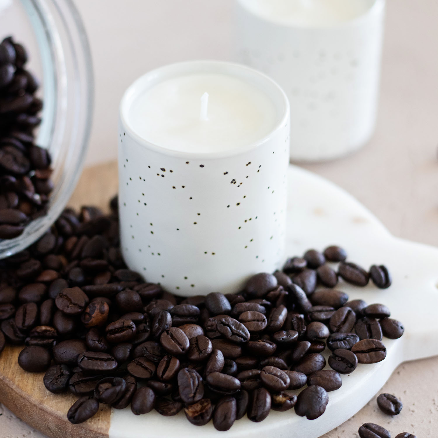 Coffee Essential Oil Candle DIY