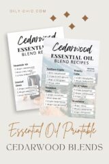 Cedarwood Essential Oil Blends For Diffuser Recipes And More