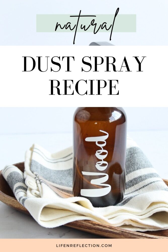 Remove dust from your wood surfaces with this recipe for a lemon cedar dust spray and furniture polish. 