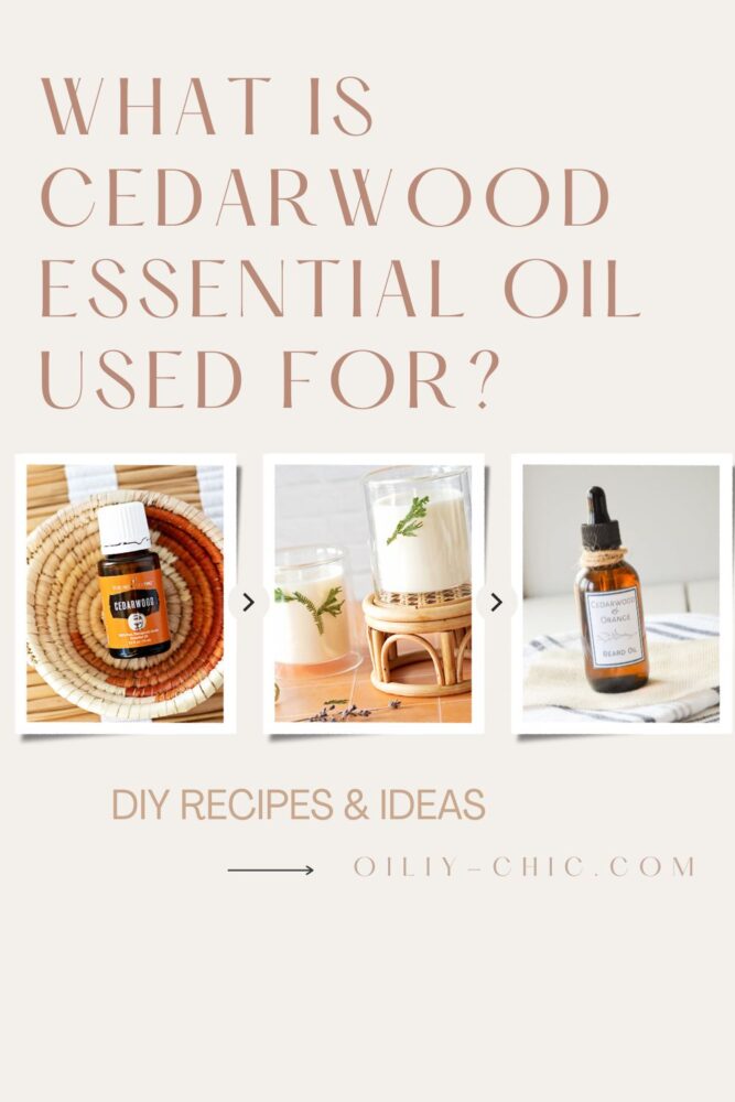 What is cedarwood essential oil good for? There’s a multitude of cedarwood essential oil uses, and I’ve got more than a week’s worth of ideas to share!