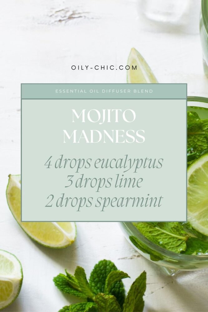 Fresh squeezed limes and a mojito blend.