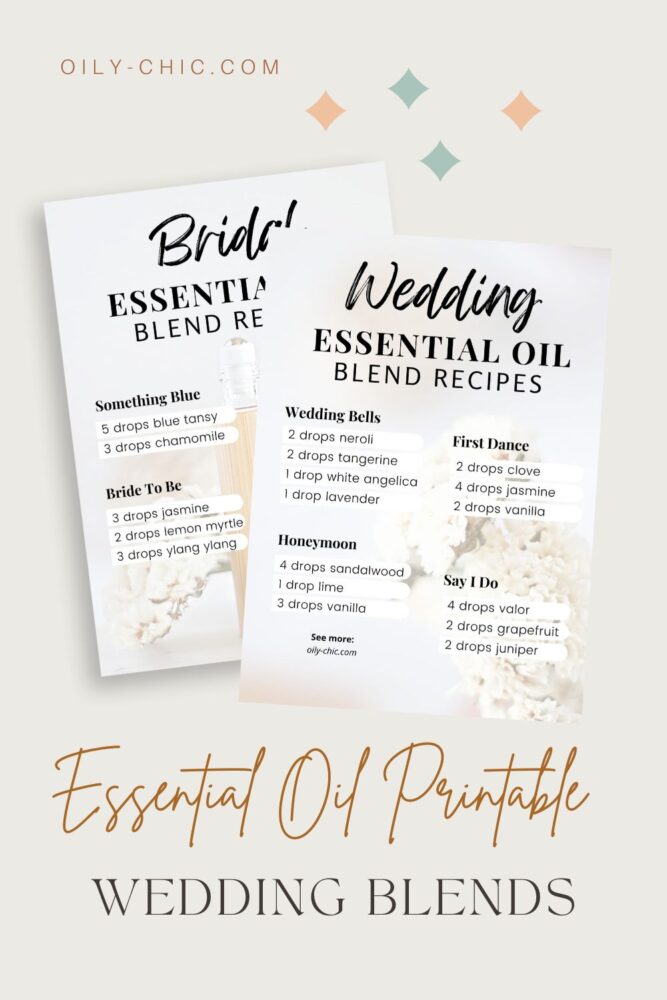We’ve made it easy to enjoy all the romantic essential oils with bridal blends that will infuse your wedding celebrations with a captivating scent and support you - the bride throughout the journey! Grab these free essential oil blend chats here!!