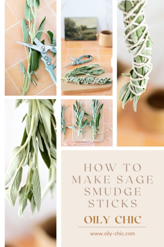 Image: Smudge Stick Bundle Steps- How To Make Sage Smudge Sticks