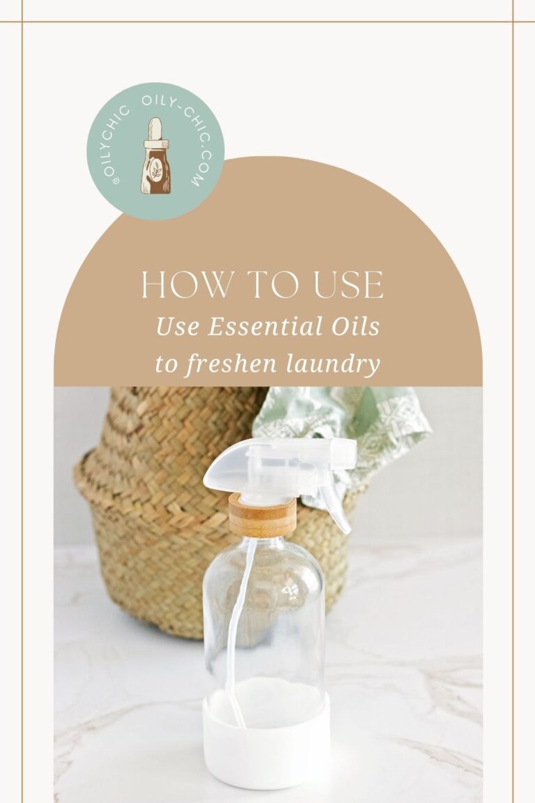 Fresh Laundry Scent Essential Oil Blends